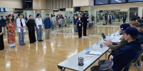 ダンスインストラクターオーディション