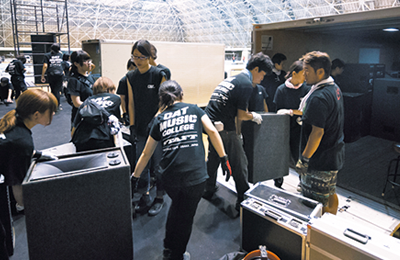 PA実習2（コンサート・ライブ音響）